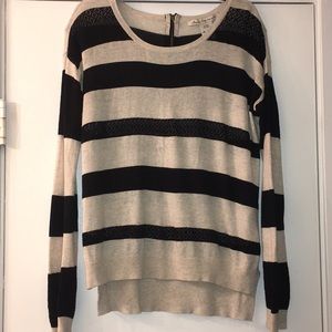 AMERICAN RAG Lightweight crocheted sweater